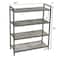 Household Essentials 32" 4-Tier Metal Shoe Rack